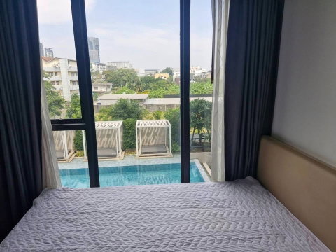 1 ห้องนอน | 1 ห้องน้ำ | BTS Udom Suk | 32 ตร.ม. | 10,000 บาท/เดือน | ชั้น 4 — The Nest Sukhumvit 64 กรุงเทพฯ