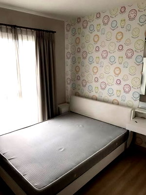 Condos for rent : 1Bed | 1Bath | MRT Charan 13 | 37sqm | THB 10,000/mo | Fl.16 — Parkland Srinakarin Condo Bangkok