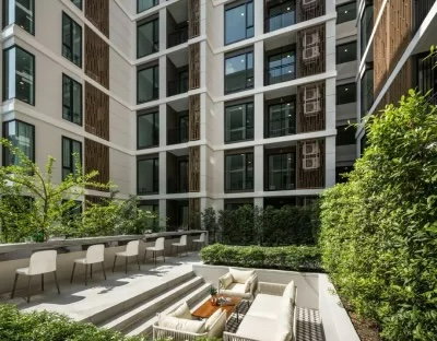 2Bed | 2Bath | BTS Ratchathewi | 65sqm | THB 45,000/mo | Fl.8 — Maestro 14 Siam - Ratchathewi Bangkok