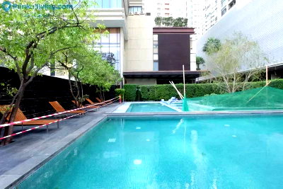 Condos for rent : 1Bed | 1Bath | BTS Phrom Phong | 50sqm | THB 33,000/mo | Fl.32 — The Emporio Place Bangkok