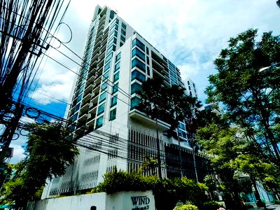 Condos for rent : 1Bed | 1Bath | MRT Sukhumvit | 52sqm | THB 29,000/mo | Fl.7 — Wind Sukhumvit 23 Bangkok