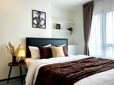 Condos for rent : 1Bed | 1Bath | MRT Phra Ram 9 | 30sqm | THB 16,000/mo | Fl.33 — Rich Park Bangkok
