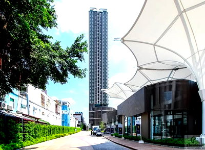 คอนโดให้เช่า : สตูดิโอ | 1 ห้องน้ำ | MRT Bang O | 28 ตร.ม. | 12,000 บาท/เดือน | ชั้น 9 — Supalai Veranda กรุงเทพฯ