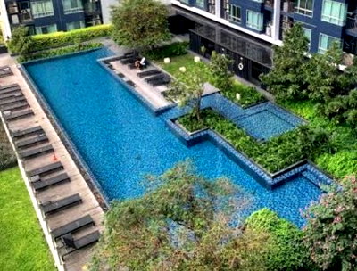 Condos for rent : 1Bed | 1Bath | BTS On Nut | 36sqm | THB 18,000/mo | Fl.12 — The Base Sukhumvit 77 Bangkok