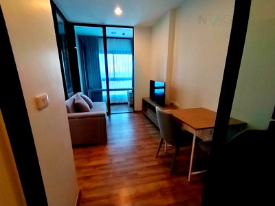 คอนโดให้เช่า : ให้เช่าคอนโด นิช โมโน เจริญนคร อาคาร 1 ชั้น 24 1 ห้องนอน ขนาด 34.00 ตรม ใกล้ Big C ดาวคะนอง