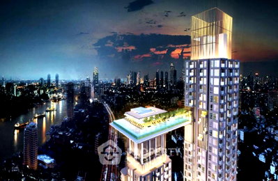 Condos for rent : 88 Sqm 2-BR Condo For Rent At Star View, Phra Ram 3 (ID 3274931)