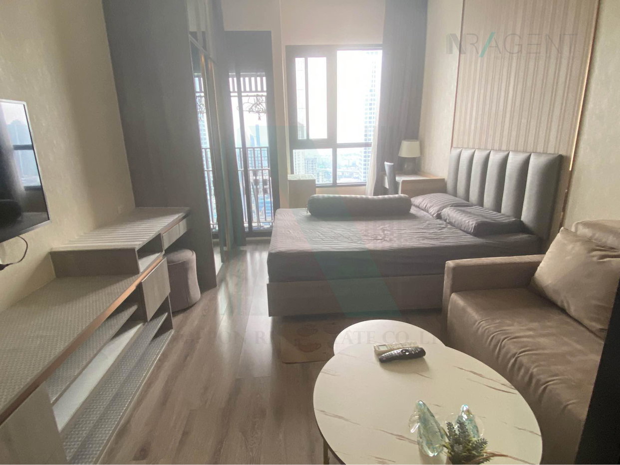 picture 🔺 For rent condo KNIGHTSBRIDGE PRIME ON-NUT Building 1, Floor 30,Studio, Room size 23 sqm - 4/8
