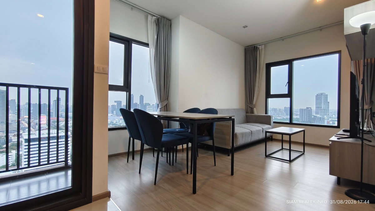 picture THE BASE Phetchaburi Thonglor (2Bed 1Bath 47sqm) condo for rent (MRT Phetchaburi , BTS Phompong, AirportLinkMakkasan ) - 2/8