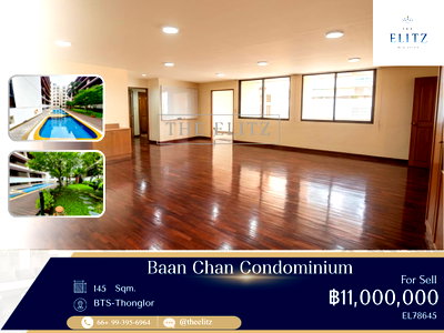 ขายคอนโด : ✨ Rare large unit | Serene & low-density condo | Perfect spacious family home in Thonglor - Sukhumvit  ✨