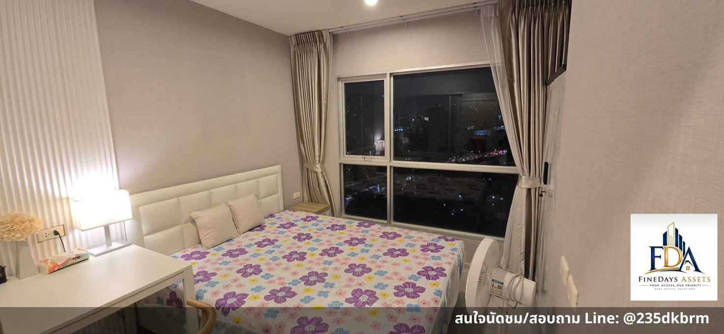 รูป FD-084595✨ ให้เช่าด่วน! แอสปาย สาทร-ตากสิน ทิมเบอร์โซน 1 ห้องนอน ชั้นสูง ใกล้ BTS วุฒากาศ เพียง - รูปที่ 2/7