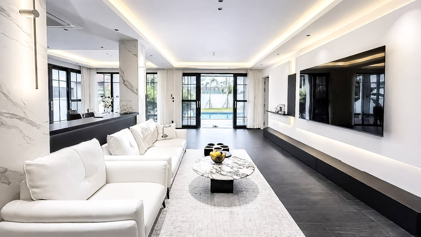 รูป Modern 5 Bed Pool Villa for Sale East Pattaya Private Pool - รูปที่ 4/18