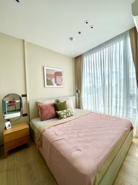 The Fine Bangkok Ekkamai ห้องสวยแต่งครบ พร้อมเข้าอยู่ 
