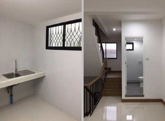 รูป ให้เช่าอาคาร 4 ชั้น ริมถนนอ่อนนุช ปากซอยอ่อนนุช / ใกล้-ตลาดเอี่ยมสมบัตร / มีแอร์ 2 เครื่อง เหมาะเป็นสำนักงาน จดบริษัทได้ หรือ ธุรกิจทุกประเภท - รูปที่ 5/10