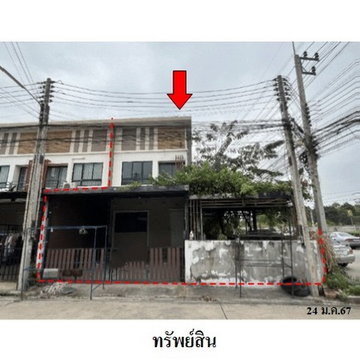 Thailand Townhouse for sale 1 bedroom 35 Square Wa 2220000 Baht.