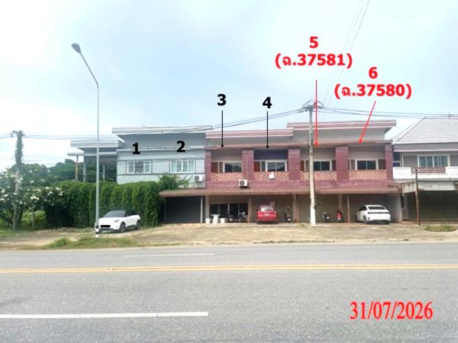 รูป อาคารพาณิชย์ 52.3 ตร.วา บ้านโฮ่ง ลำพูน 2.8M - รูปที่ 1/45