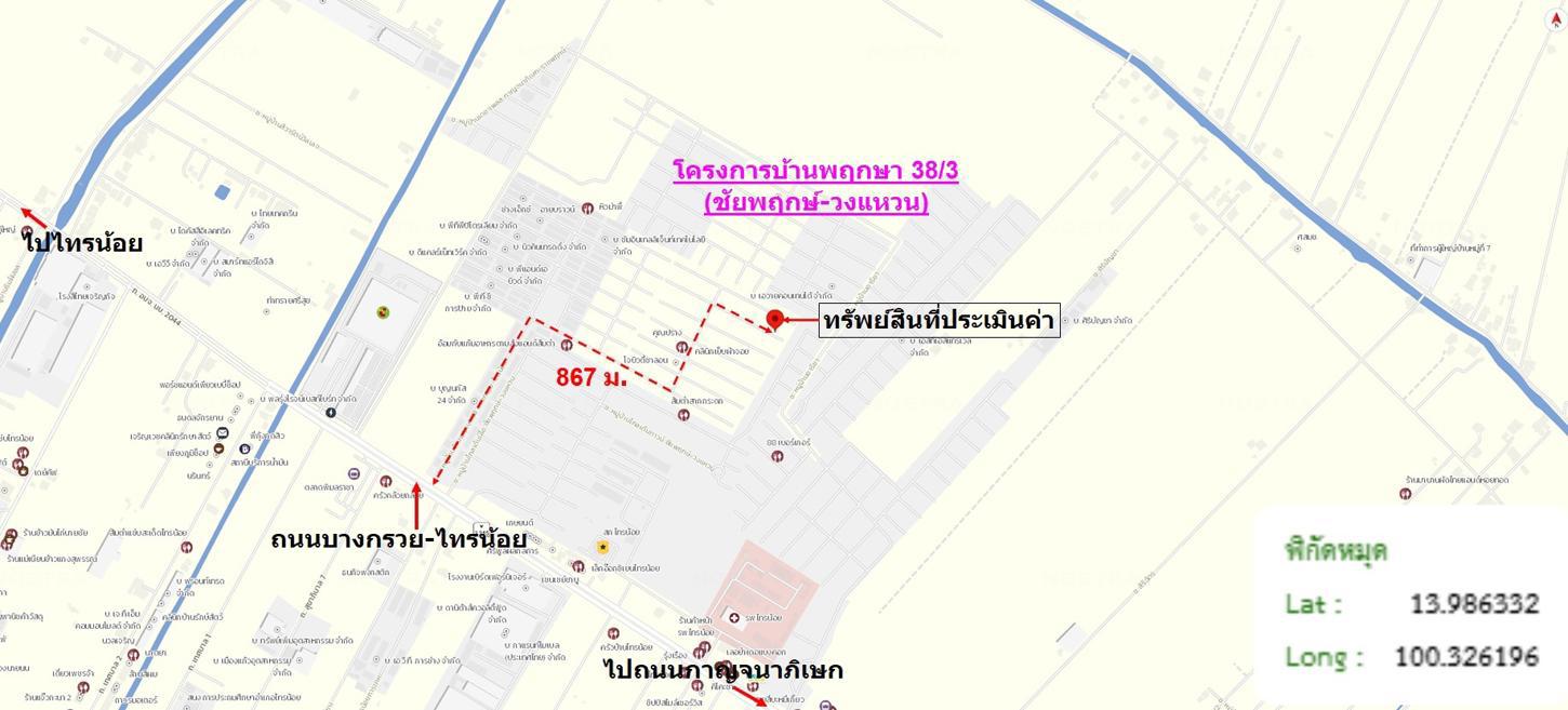 picture TOWN HOUSE 18.1 Sq.w. Sai Noi Nonthaburi for 1.2M - 35/35