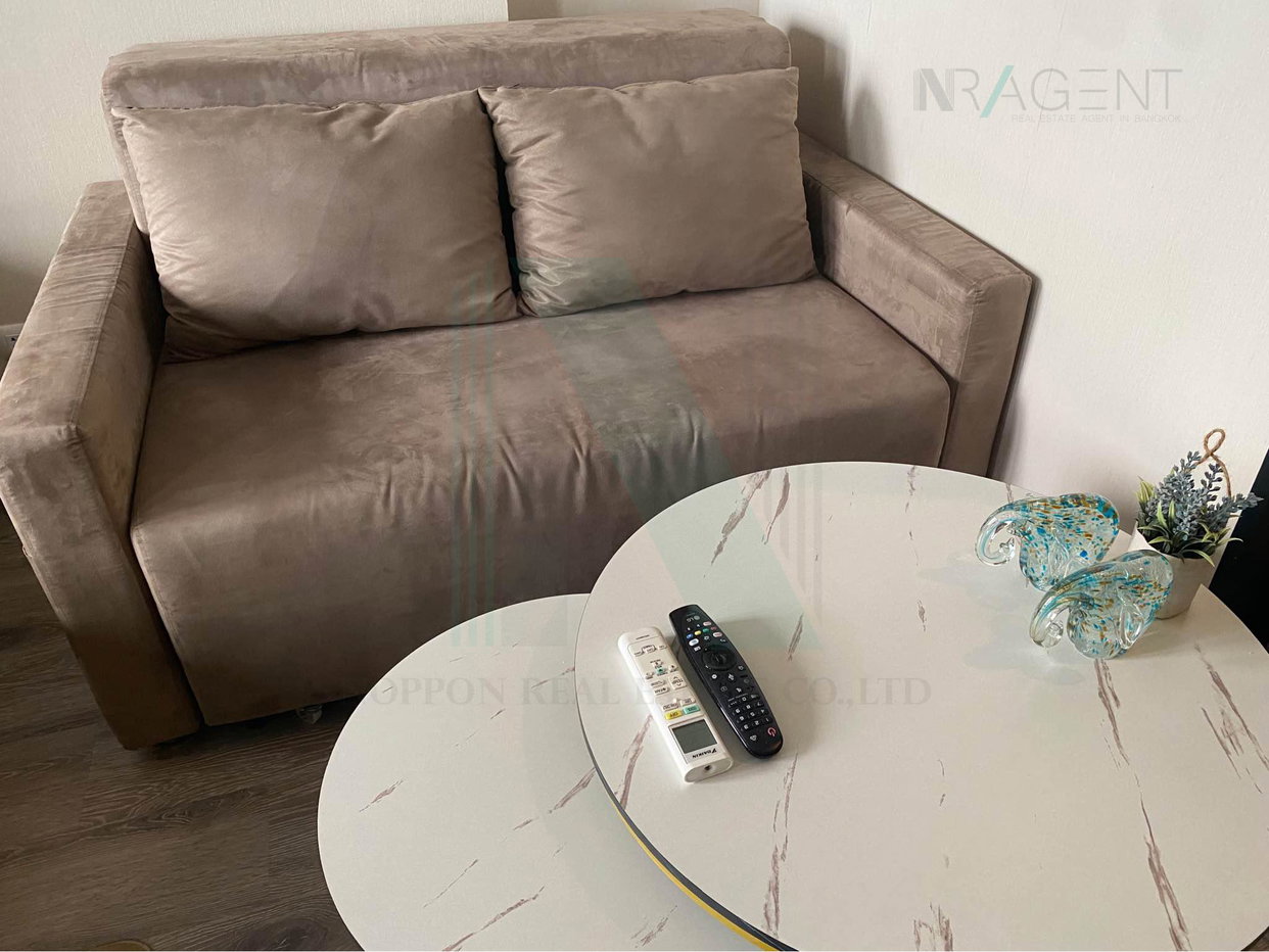 picture 🔺 For rent condo KNIGHTSBRIDGE PRIME ON-NUT Building 1, Floor 30,Studio, Room size 23 sqm - 7/8
