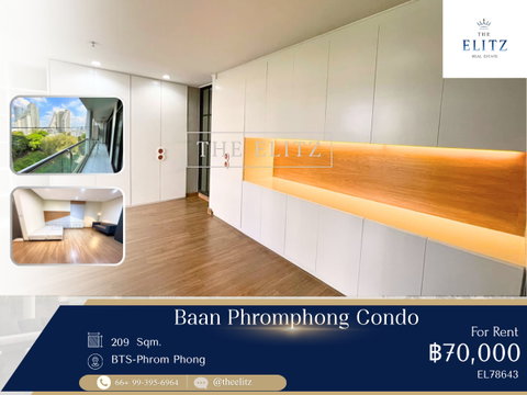 ✨  Beautiful Newly Renovated Unit | Spacious room for comfortable living | Easy access to BTS Phrom Phong ✨