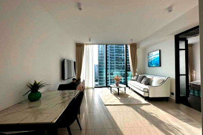 เช่าคอนโด BTS เซนต์หลุยส์ :  เช่าด่วน!! เลี้ยงสัตว์ได้!! Tait Sathorn 12, 1 นอน, 1 น้ำ, ชั้นสูง 18++, ห้องหายาก !! Code C20260900004 แต่งครบ, สไตล์โมเดิร์น, พร้อมเข้าอยู่ 📣📣