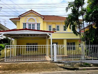 Houses for rent TRIAMUDOMSUKSANIMKLAO SCHOOL : Call : 081-801-8783 Perfect Place Ramkhamhaeng Soi Keha Rom Klao 64, Detached house 72 sq.wa 4 Beds 3 Baths