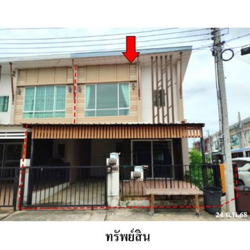 Thailand Townhouse for sale 1 bedroom 23 Square Wa 2482000 Baht.