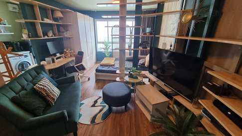 For rent condo ELIO DEL RAY Building H, Floor 2,Studio, Room size 26.00 sqm