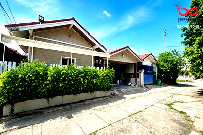 บ้านเดี่ยว รร.เตรียมอุดมศึกษาน้อมเกล้า  : ขายบ้านเดี่ยว เคหะธานี 4 ชั้นเดียว 48 ตร.ว. ถนนราษฎร์พัฒนา สะพานสูง ใกล้รถไฟฟ้าสายสีส้ม