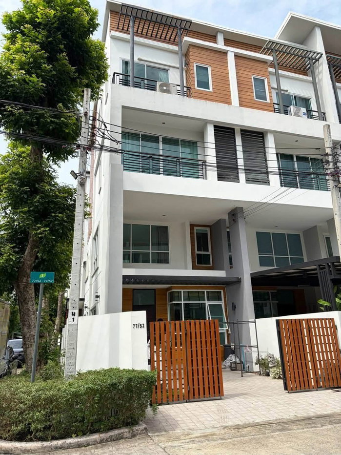 รูป 🏡✨ ให้เช่า ทาวน์โฮม 4 ชั้น The Sereno Townhome by Bonanza – แจ้งวัฒนะ 15 3 ห้องนอน 3 ห้องน้ำ หลังมุม ใจกลางแจ้งวัฒนะ  - รูปที่ 2/20