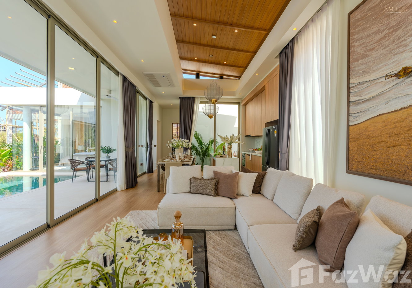 รูป ขาย วิลล่า 3 ห้องนอน ในโครงการ อัมริทส์ ลักชูรี วิลล่า 6741187 - รูปที่ 2/42