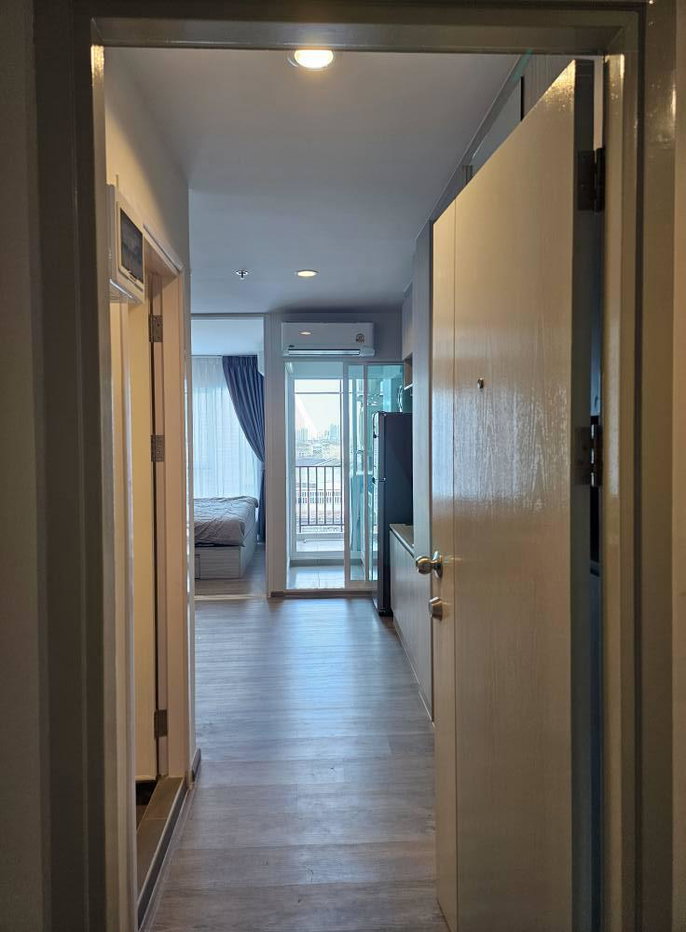 รูป 🎊 ให้เช่าคอนโด รีเจ้นท์ โฮม บางนา อาคาร D ชั้น 20 1 ห้องนอน ขนาด 28.00 ตรม ใกล้ BTS บางนา - รูปที่ 7/8