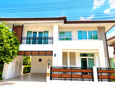 บ้านเดี่ยว เชียงใหม่ : 🏡✨ บ้านเดี่ยวทำเลดี ใกล้โรงเรียนนานาชาติ  The Urbana 1 ท่าศาลา เชียงใหม่ T. 063-6649056