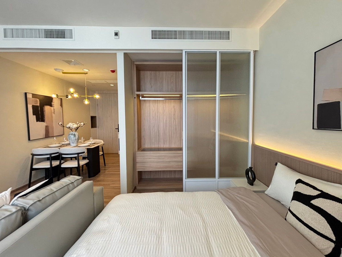 รูป ให้เช่า Noble Form Thonglor แบบ 1 ห้องนอน ตกแต่งสวยงาม พร้อมเข้าอยู่ มีบริการรถรับ-ส่งฟรีไปยังสถานี BTS ทองหล่อ - รูปที่ 8/15