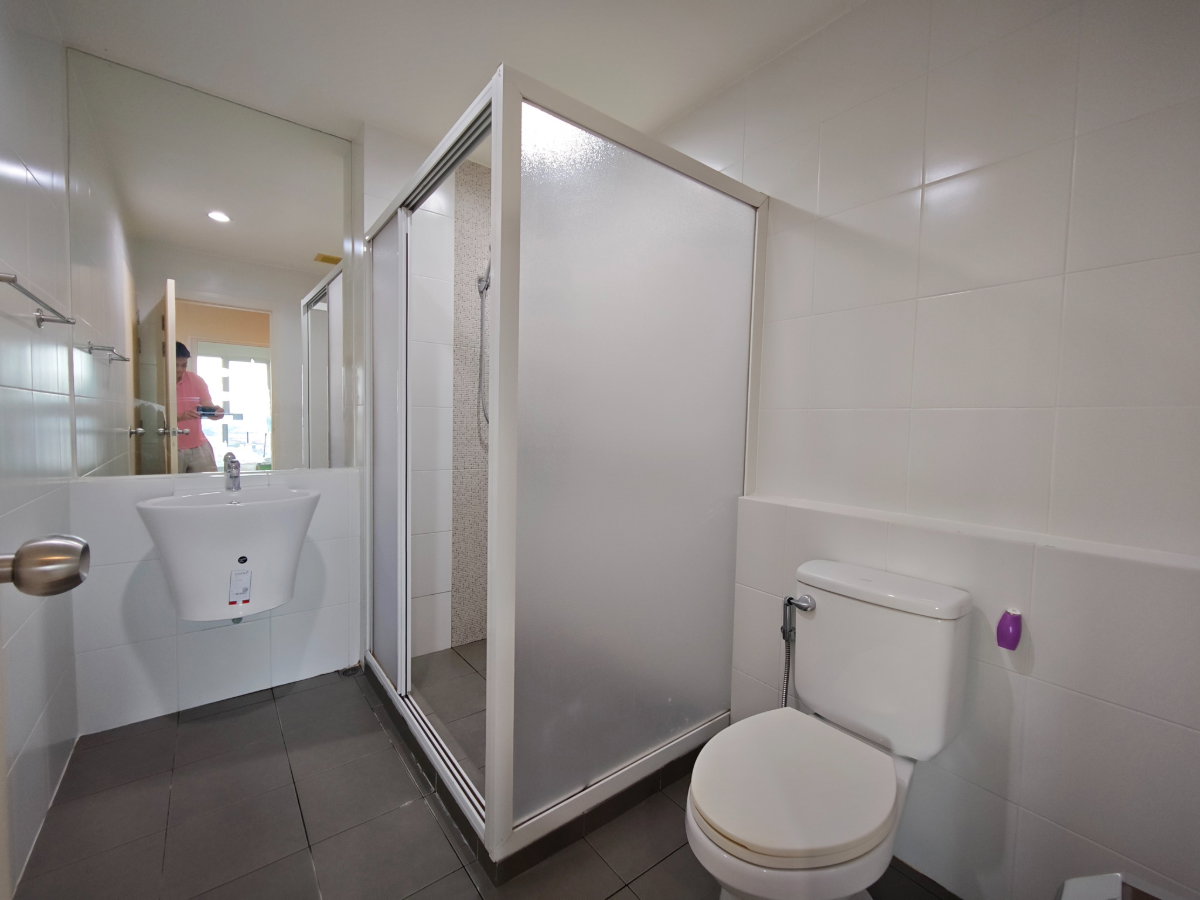 รูป ขายห้องคอนโดราคาดีที่สุด ห้องมุม ชั้น 23 วิวดีมาก ไม่มีตึกบัง ขนาด 45.6 ตรม. แอสปาย สาทร - ตากสิน ทิมเบอร์ โซน ห้องสวยสภาพดีมาก ราคาดีที่สุดในโครงการ - รูปที่ 36/48