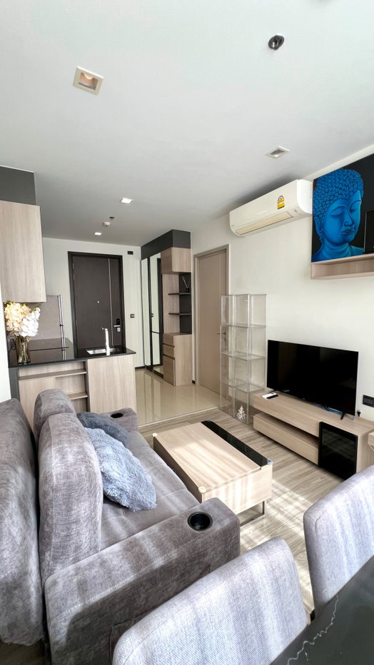 รูป 📍For rent: คอนโด The Line Asoke Ratchada ใกล้ MRT พระราม9 ห้องมุม เป็นส่วนตัว วิวโปร่ง พร้อมอยู่ พร้อมจองลดได้ (ห้องจริง)🙏🏻😊 - รูปที่ 1/15