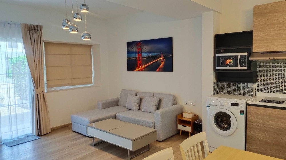 รูป 🏡✨ ให้เช่าทาวน์โฮมหลังมุม Indy บางนา–รามคำแหง 2 บ้านหลังมุม เฟอร์นิเจอร์และเครื่องใช้ไฟฟ้าครบ พร้อมเข้าอยู่ Pet Friendly - รูปที่ 14/15