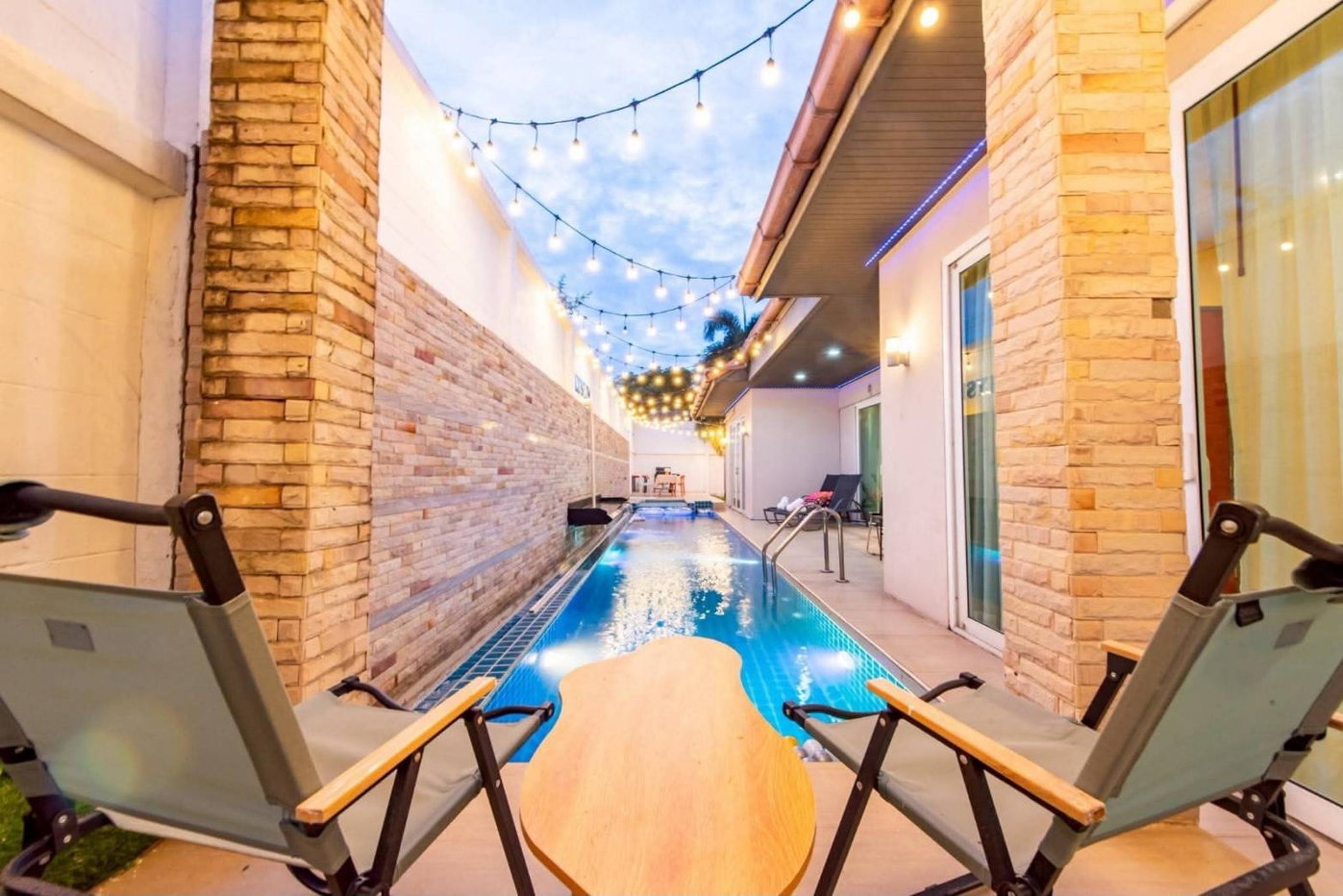 รูป 6 Bedroom Pool Villa for Rent Jomtien Pattaya - รูปที่ 4/23