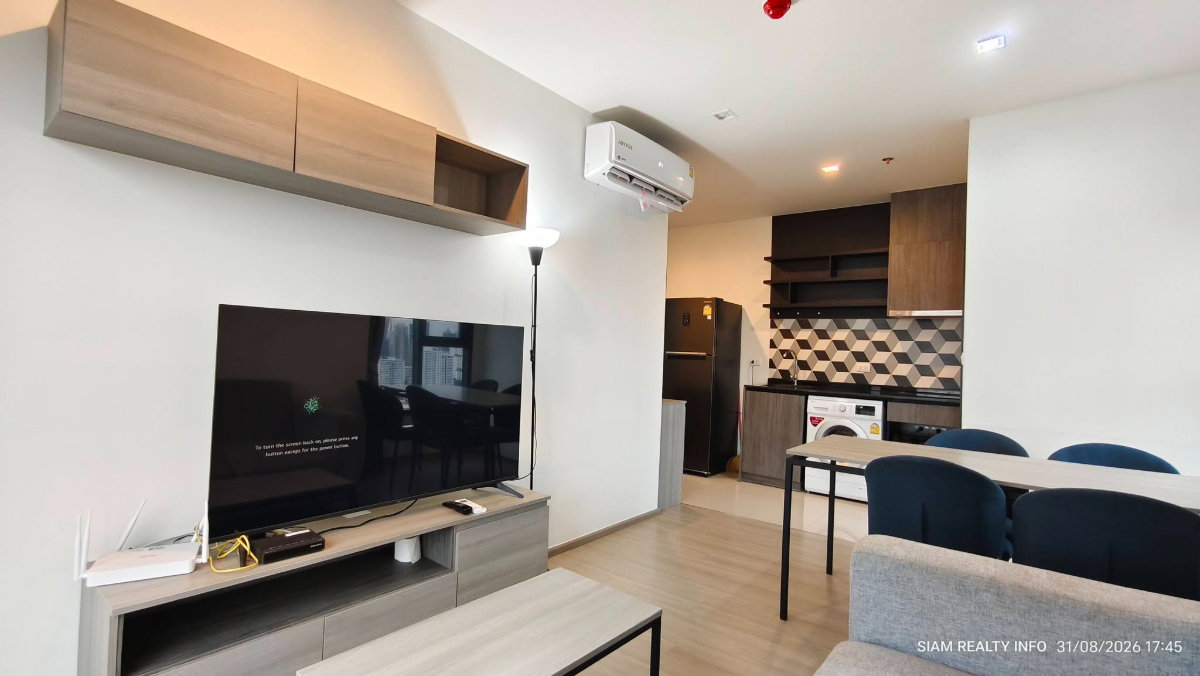 picture THE BASE Phetchaburi Thonglor (2Bed 1Bath 47sqm) condo for rent (MRT Phetchaburi , BTS Phompong, AirportLinkMakkasan ) - 3/8