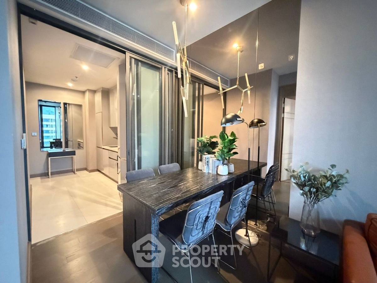 picture 35th-Floor 1-BR At The Esse At Singha Complex Near MRT Phetchaburi (ID 479972) - 7/17