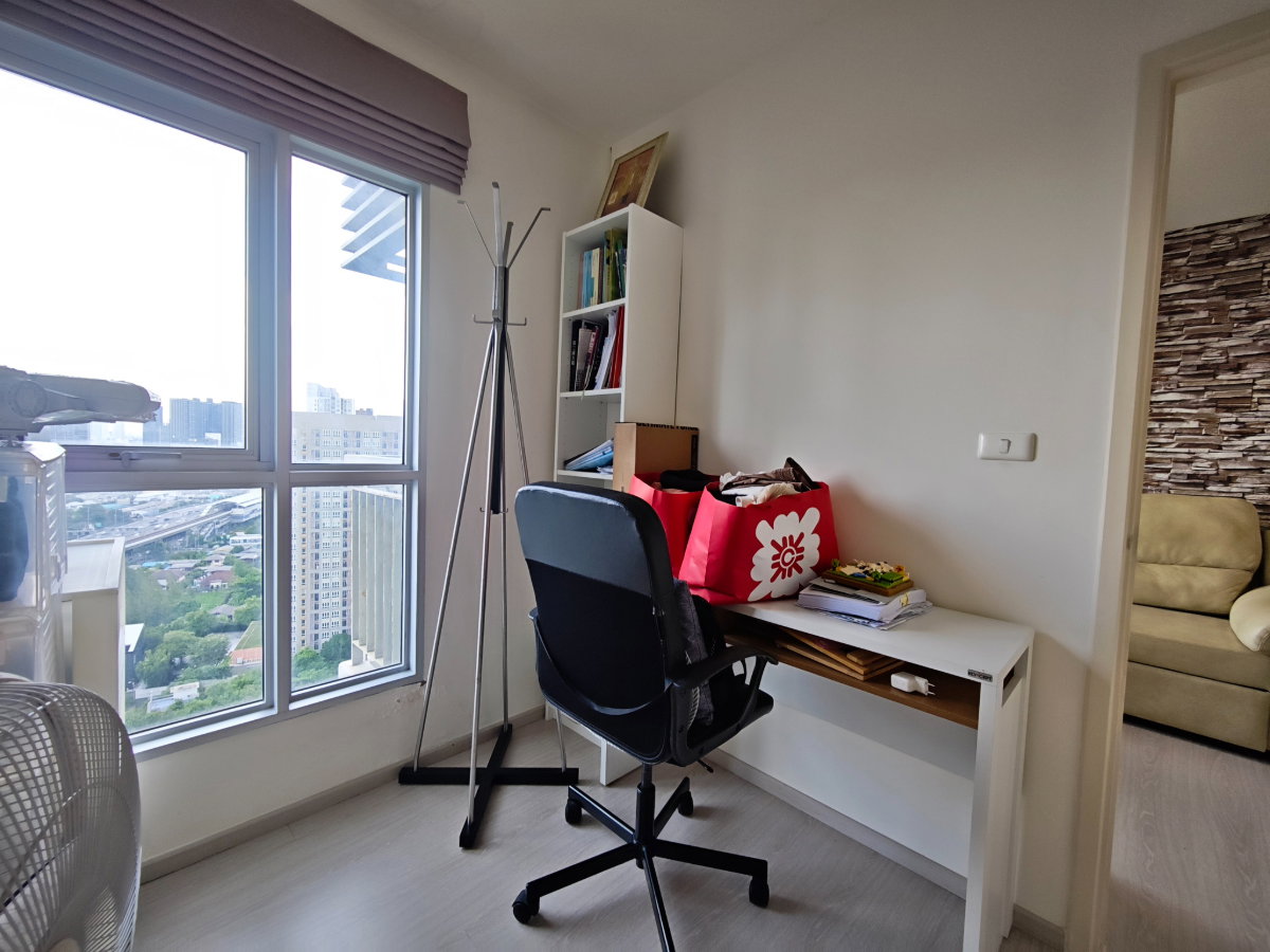 รูป ขายห้องคอนโดราคาดีที่สุด ห้องมุม ชั้น 23 วิวดีมาก ไม่มีตึกบัง ขนาด 45.6 ตรม. แอสปาย สาทร - ตากสิน ทิมเบอร์ โซน ห้องสวยสภาพดีมาก ราคาดีที่สุดในโครงการ - รูปที่ 34/48
