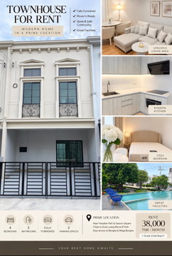 FOR RENT: Siri Place Pattanakarn 
