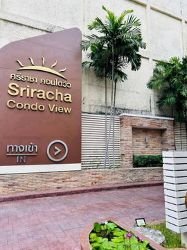 Condo for rent in Sriracha. Beautiful room, high floor, great view, move in Ready.