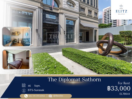 รูปภาพ ✨ Prime 0 meters to BTS-Surasak | Ultra-Luxury Classic Style | Elite address in Financial District ✨