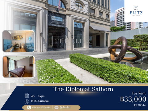 ✨ Prime 0 meters to BTS-Surasak | Ultra-Luxury Classic Style | Elite address in Financial District ✨