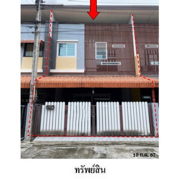 Thailand Townhouse for sale 1 bedroom 21 Square Wa 1790000 Baht.