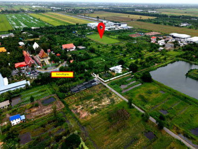 Land for sale Lam Luk Ka : For sale: 8+ Rai of investment land in Lam Luk Ka, Khlong 10, Pathum Thani.  | #TPI-3425