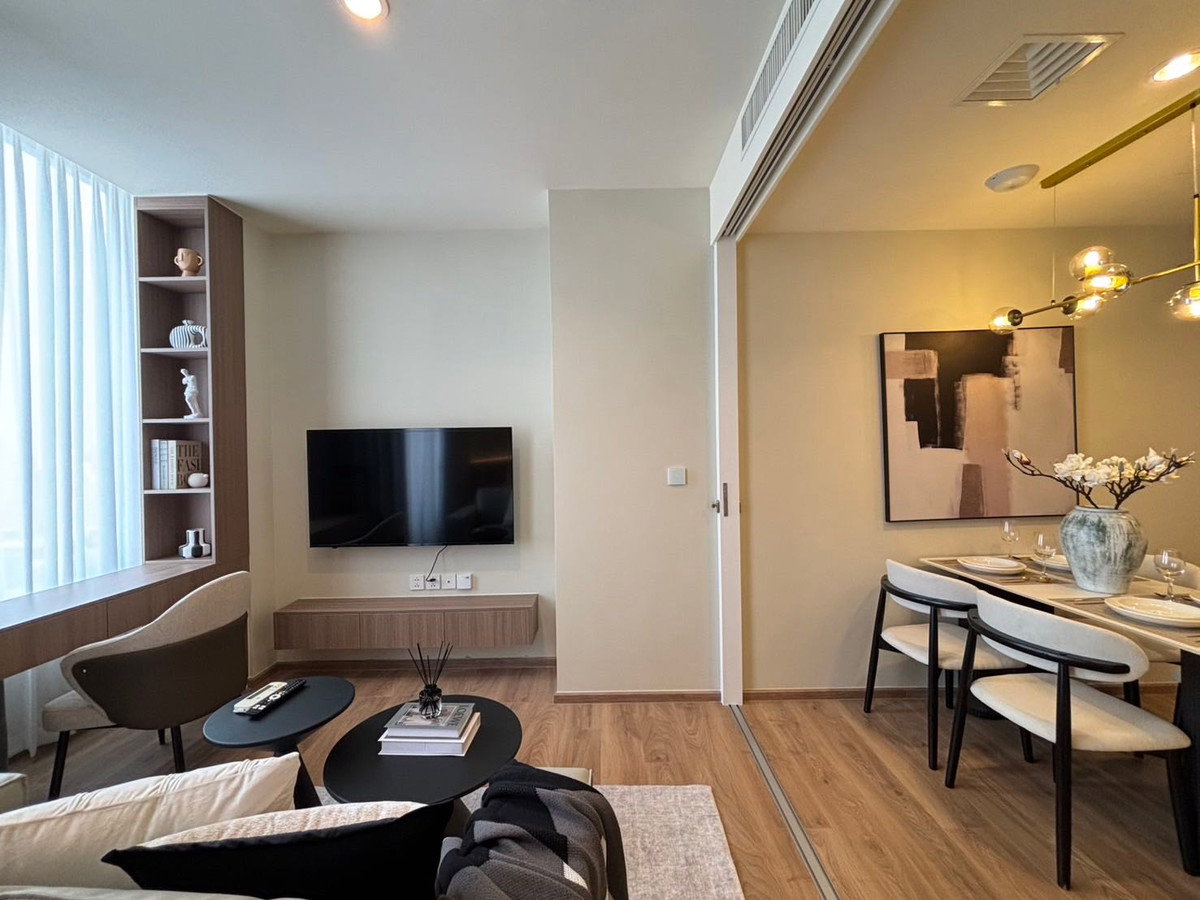 รูป ให้เช่า Noble Form Thonglor แบบ 1 ห้องนอน ตกแต่งสวยงาม พร้อมเข้าอยู่ มีบริการรถรับ-ส่งฟรีไปยังสถานี BTS ทองหล่อ - รูปที่ 4/15