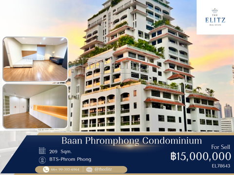 ✨  Newly Renovated Large Unit minimal Style | Prime Phrom Phong location | Peaceful Environment & High Privacy ✨