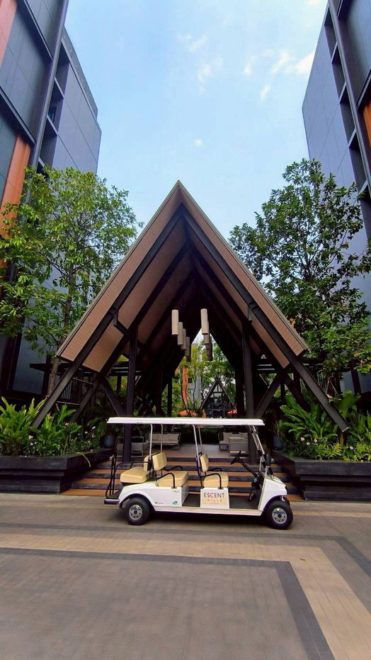 รูป ✅ขาย escent ville ชั้น4 ขนาด 24ตรม. ตึกAพร้อมอยู่ ☎️064-792-4426(เบญ) - รูปที่ 11/13