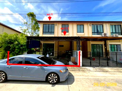 Townhouses for sale Samut Prakarn : TOWN HOUSE 24.6 Sq.w. Muang Samut Prakarn Samut Prakarn for 2.7M
