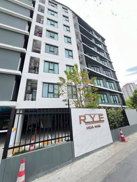 1 ห้องนอน | 1 ห้องน้ำ | ARL Hua Mak | 30 ตร.ม. | 10,000 บาท/เดือน | ชั้น 5 — Rye Huamak Huamak